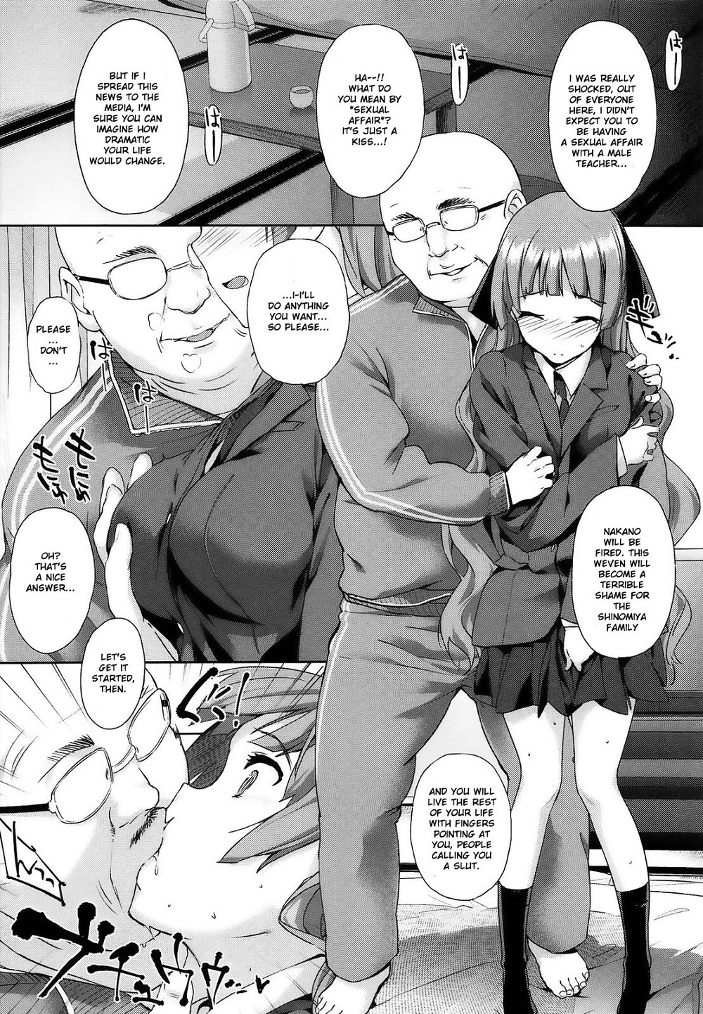 Hentai Manga Comic-Black Rubbers-Chapter 5-7